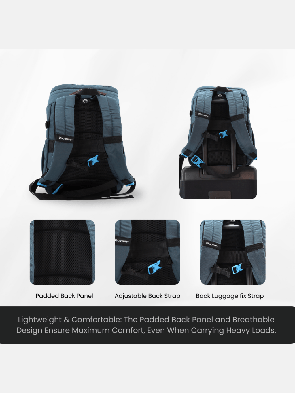 Bagsy_Discovery_Backpack_Icon Travel Backpack 25L_D00723.40_Steel Blue