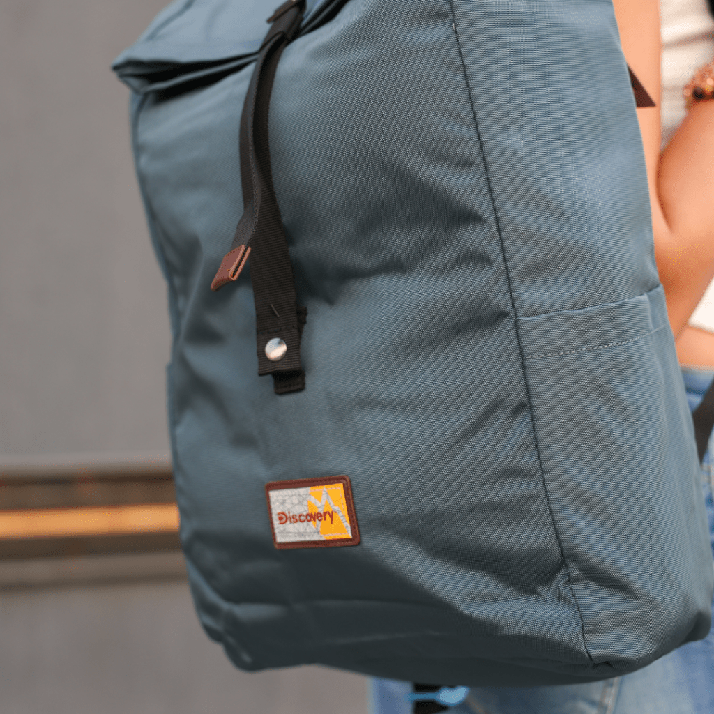 Bagsy_Discovery_Roll Top Bag_Icon Roll Top Bag 15L_D00722.40_Steel Blue