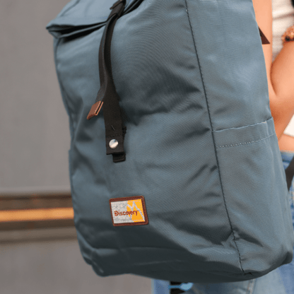 Bagsy_Discovery_Roll Top Bag_Icon Roll Top Bag 15L_D00722.40_Steel Blue
