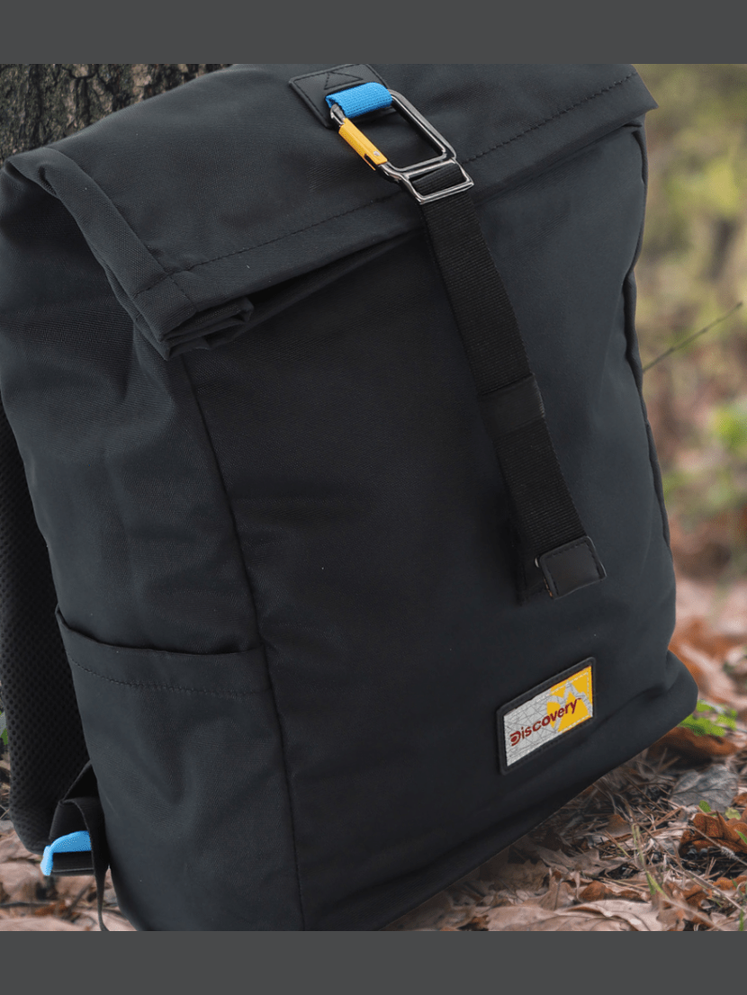 Bagsy_Discovery_Roll Top Bag_Icon Roll Top Bag 15L_D00722.06_Black