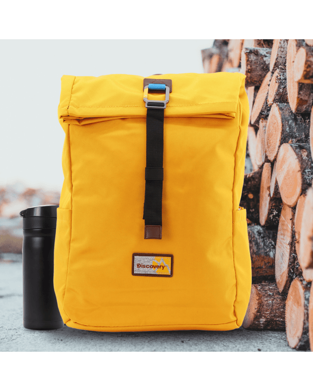 Bagsy_Discovery_Roll Top Bag_Icon Roll Top Bag 15L_D00722.68_Ocher