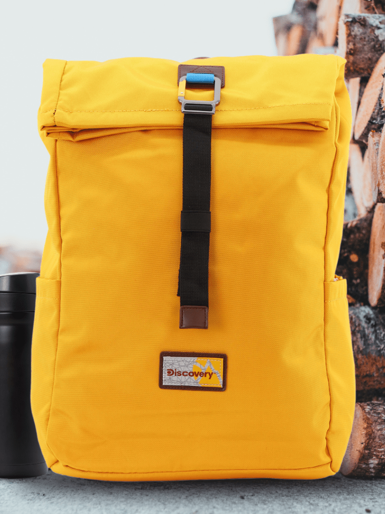 Bagsy_Discovery_Roll Top Bag_Icon Roll Top Bag 15L_D00722.68_Ocher