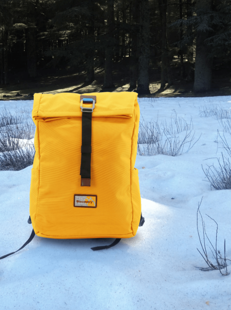 Bagsy_Discovery_Roll Top Bag_Icon Roll Top Bag 15L_D00722.68_Ocher