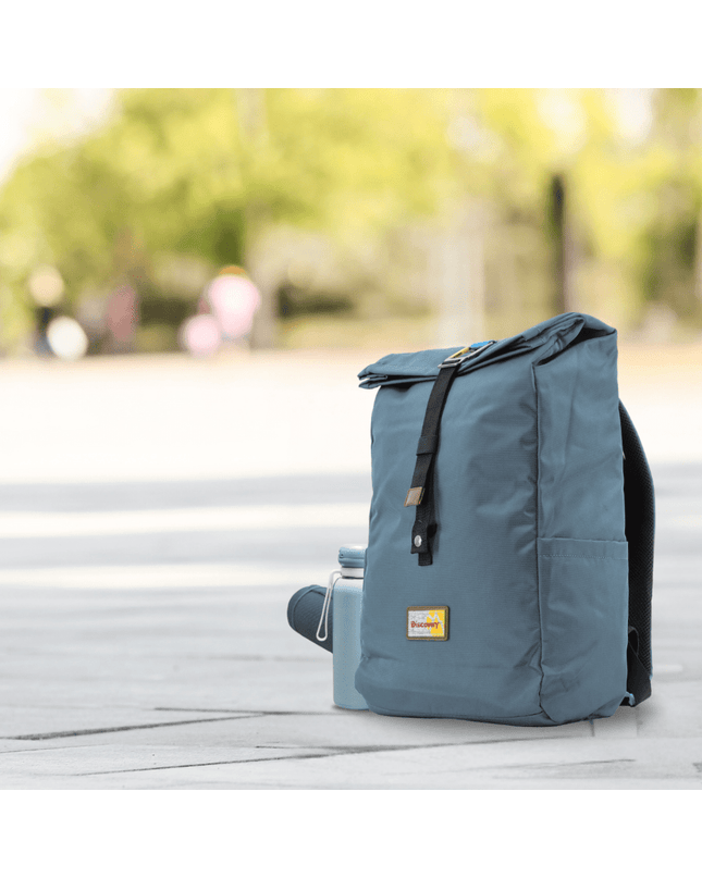 Bagsy_Discovery_Roll Top Bag_Icon Roll Top Bag 15L_D00722.40_Steel Blue