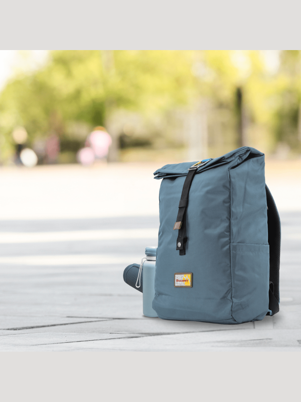 Bagsy_Discovery_Roll Top Bag_Icon Roll Top Bag 15L_D00722.40_Steel Blue