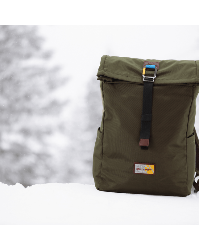Bagsy_Discovery_Roll Top Bag_Icon Roll Top Bag 15L_D00722.11_Khaki