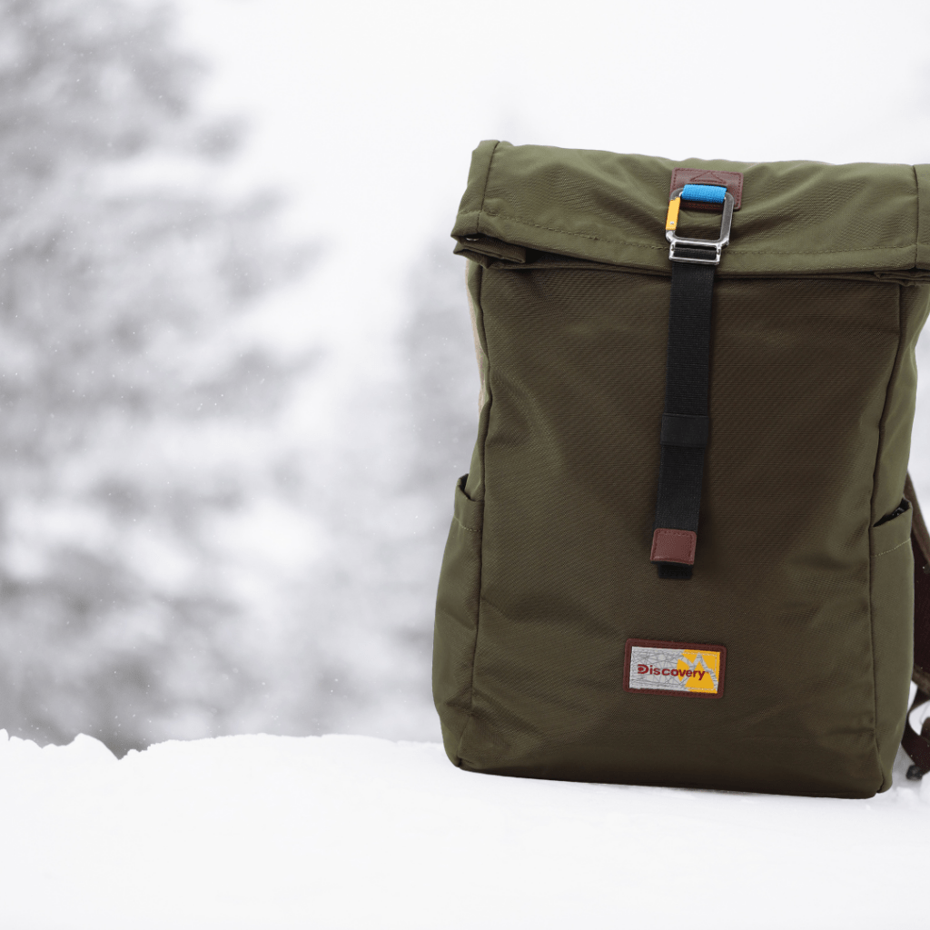 Bagsy_Discovery_Roll Top Bag_Icon Roll Top Bag 15L_D00722.11_Khaki