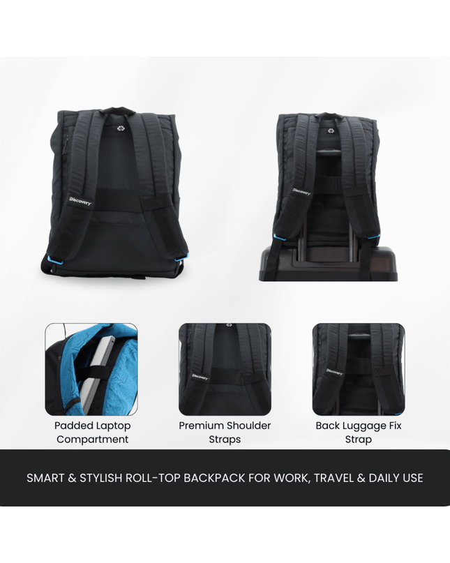 Bagsy_Discovery_Roll Top Bag_Icon Roll Top Bag 15L_D00722.06_Black
