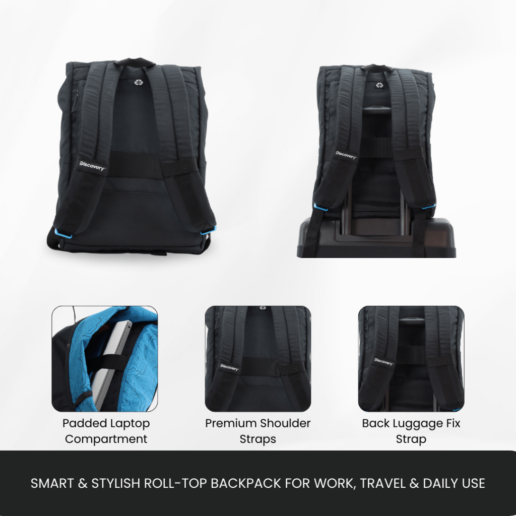 Bagsy_Discovery_Roll Top Bag_Icon Roll Top Bag 15L_D00722.06_Black
