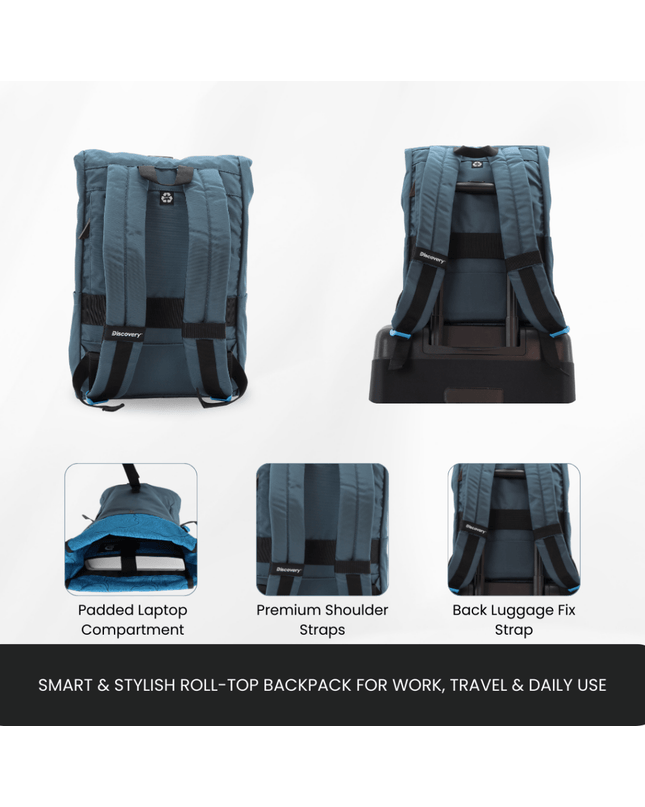 Bagsy_Discovery_Roll Top Bag_Icon Roll Top Bag 15L_D00722.40_Steel Blue