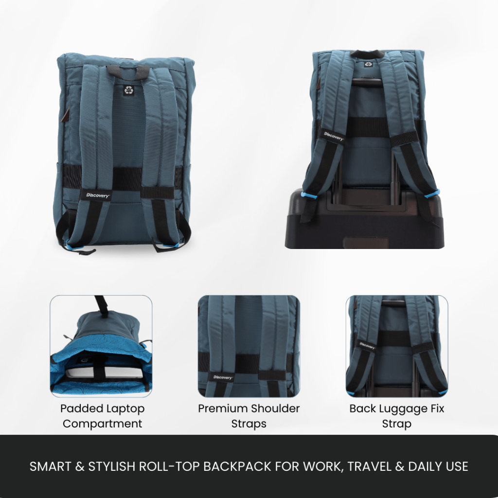 Bagsy_Discovery_Roll Top Bag_Icon Roll Top Bag 15L_D00722.40_Steel Blue