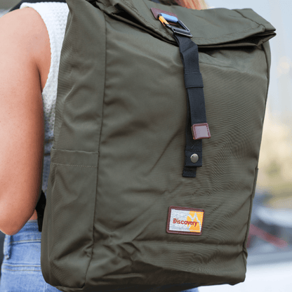 Bagsy_Discovery_Roll Top Bag_Icon Roll Top Bag 15L_D00722.11_Khaki