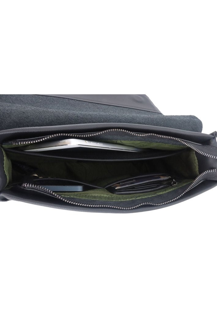Bagsy_DISCOVERY_Shoulder Bag_Heritage - Shoulder Bag with Flap_D03351.06_Black