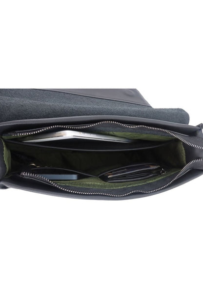 Bagsy_DISCOVERY_Shoulder Bag_Heritage - Shoulder Bag with Flap_D03351.06_Black