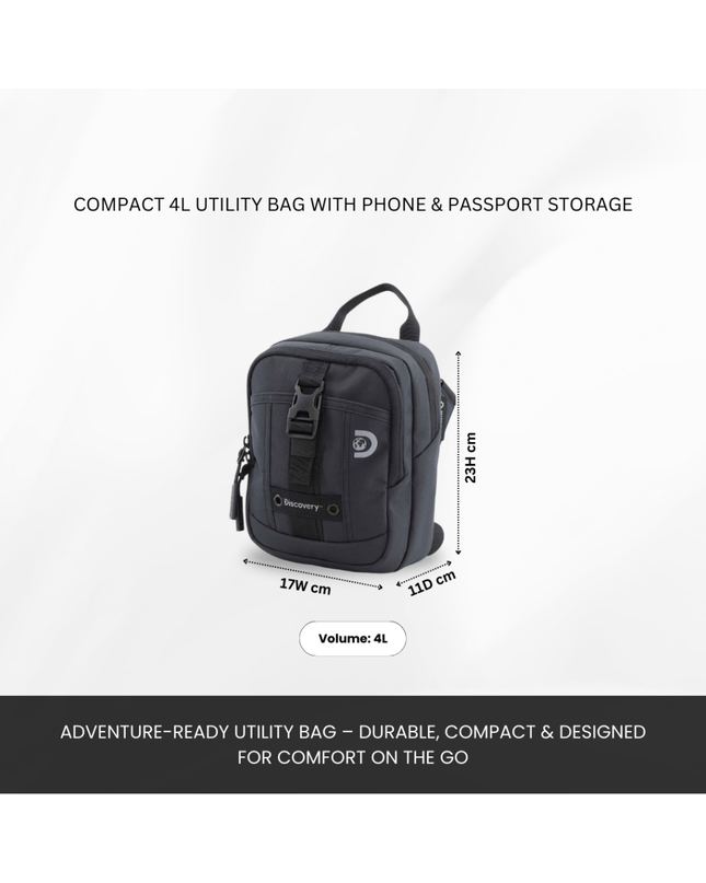 Bagsy_Discovery_Utility Bag_Shield - Utility Bag 4L_D00112.06_Black