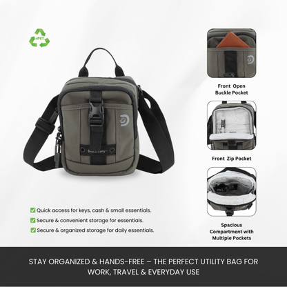 Bagsy_Discovery_Utility Bag_Shield - Utility Bag 4L_D00112.11_Khaki