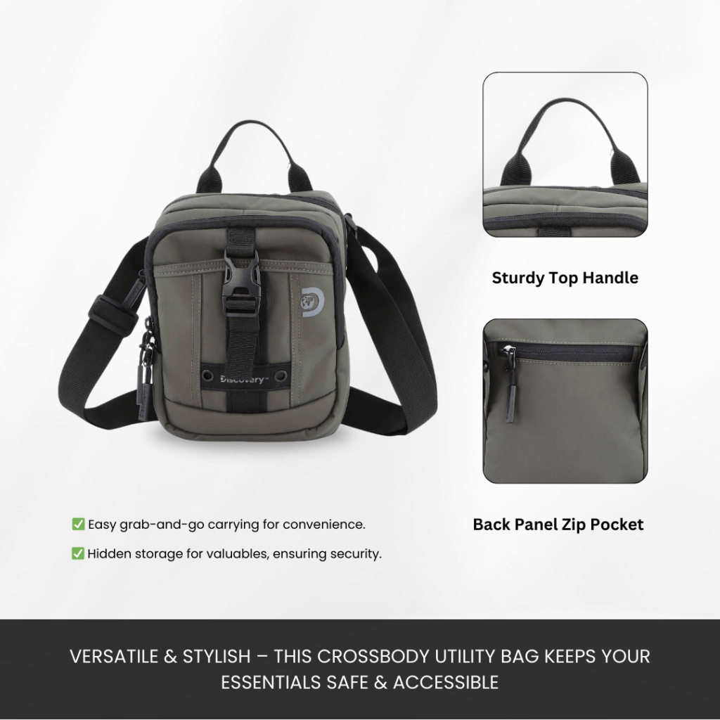 Bagsy_Discovery_Utility Bag_Shield - Utility Bag 4L_D00112.11_Khaki