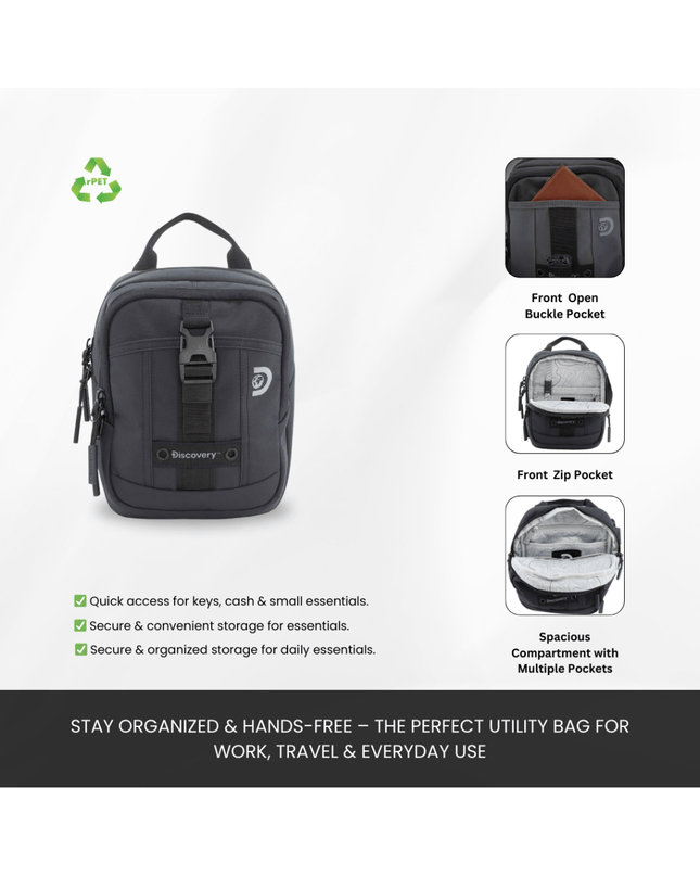 Bagsy_Discovery_Utility Bag_Shield - Utility Bag 4L_D00112.39_Blue