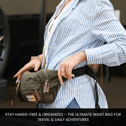 Bagsy_Discovery_Waist Bag_Icon Waist Bag 4L_D00716.11_Khaki