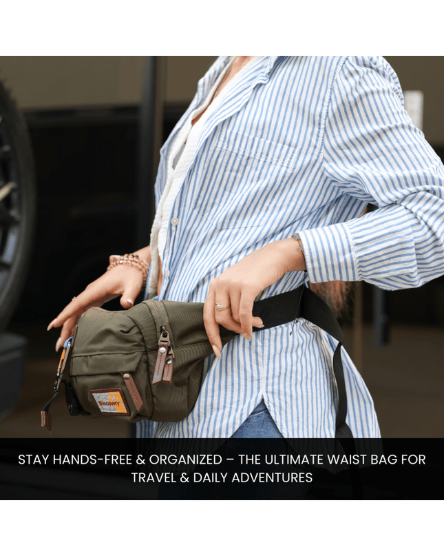 Bagsy_Discovery_Waist Bag_Icon Waist Bag 4L_D00716.11_Khaki