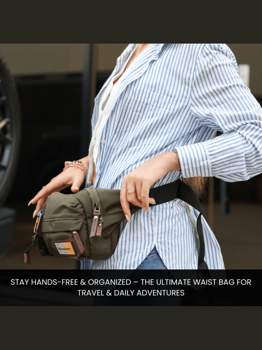 Bagsy_Discovery_Waist Bag_Icon Waist Bag 4L_D00716.11_Khaki