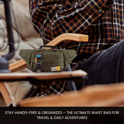Bagsy_Discovery_Waist Bag_Icon Waist Bag 4L_D00716.11_Khaki