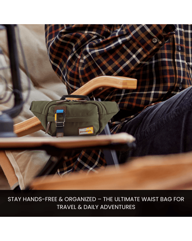 Bagsy_Discovery_Waist Bag_Icon Waist Bag 4L_D00716.11_Khaki