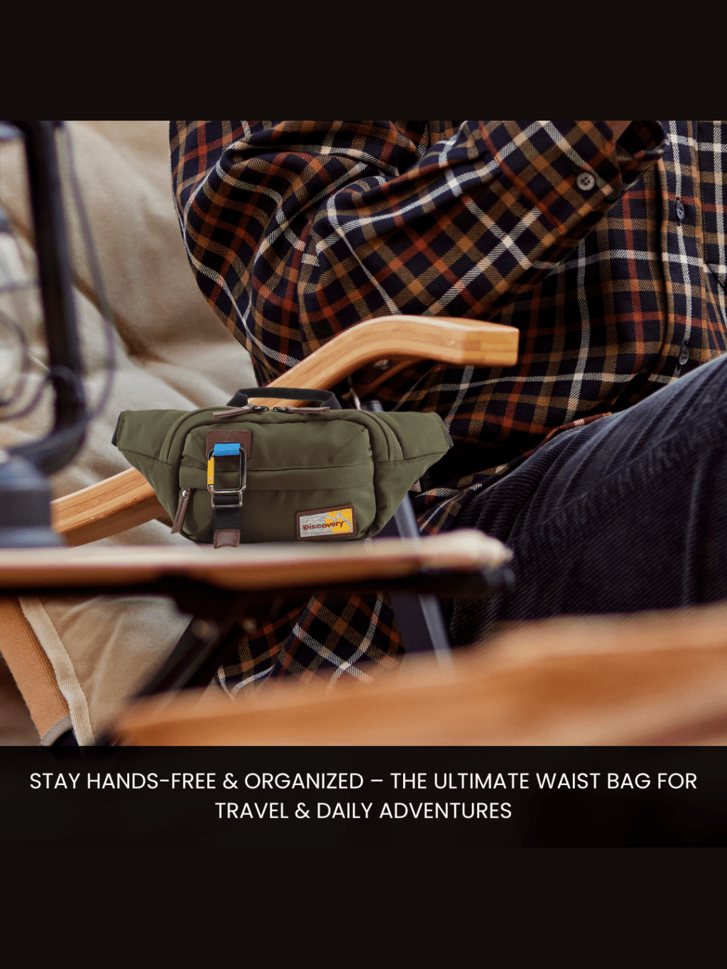 Bagsy_Discovery_Waist Bag_Icon Waist Bag 4L_D00716.11_Khaki