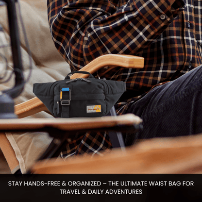 Bagsy_Discovery_Waist Bag_Icon Waist Bag 4L_D00716.06_Black