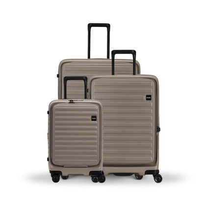 BAGSY_LOJEL_Luggage_CUBO Luggage Set__Warm Gray