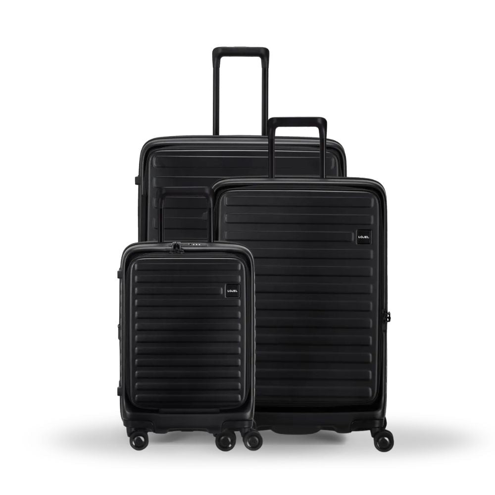 BAGSY_LOJEL_Luggage_CUBO Luggage Set__Black