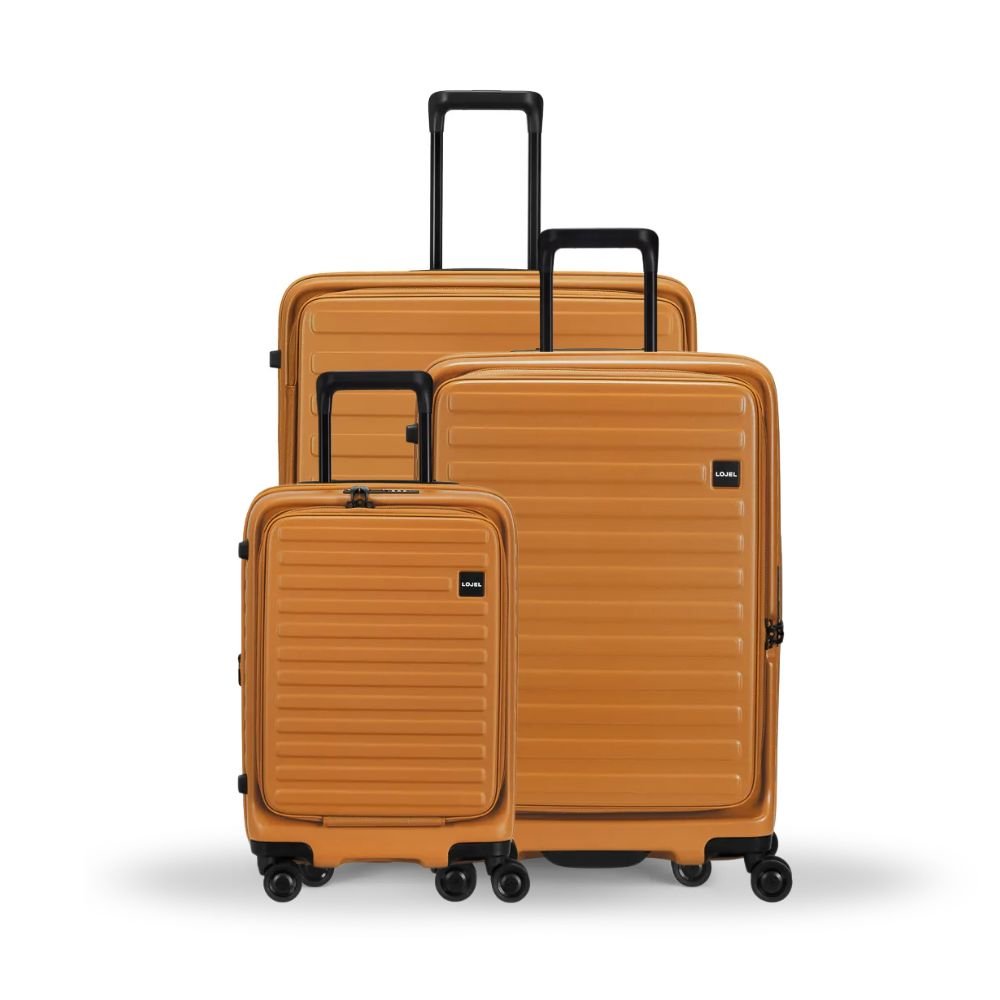 BAGSY_LOJEL_Luggage_CUBO Luggage Set__Golden Ochre