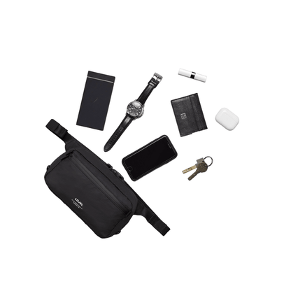 BAGSY_LOJEL_Slash Series_LOJEL Hip / Shoulder Pack_TA2-19223S30-TTI_Matte Black