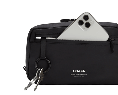 BAGSY_LOJEL_Slash Series_LOJEL Hip / Shoulder Pack_TA2-19223S30-TTI_Matte Black