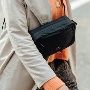 BAGSY_LOJEL_Slash Series_LOJEL Hip / Shoulder Pack_TA2-19223S30-TTI_Matte Black