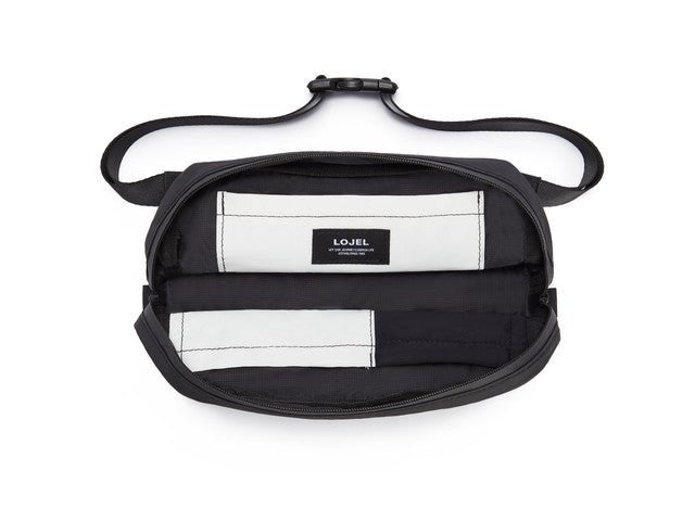 BAGSY_LOJEL_Slash Series_LOJEL Hip / Shoulder Pack_TA2-19223S30-TTI_Matte Black