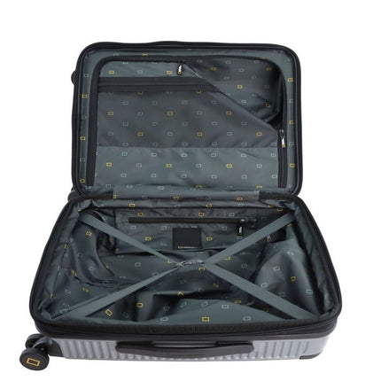 BAGSY_National Geographic_Luggage_Metallic - Hardcase PC Luggage_N223HA.49.23_Silver