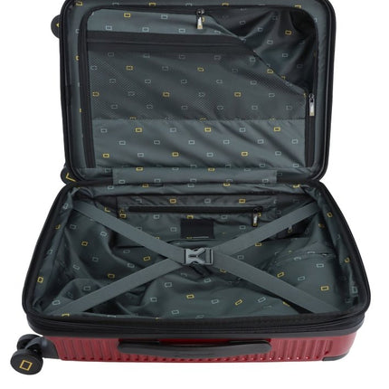 BAGSY_National Geographic_Luggage_Metallic - Hardcase PC Luggage_N223HA.49.122_Red