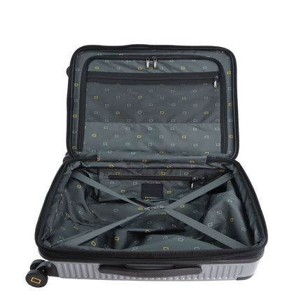 BAGSY_National Geographic_Luggage_Metallic - Hardcase PC Luggage_N223HA.49.23_Silver