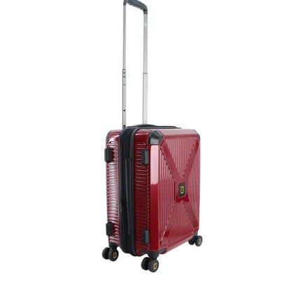 BAGSY_National Geographic_Luggage_Metallic - Hardcase PC Luggage_N223HA.49.122_Red
