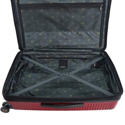 BAGSY_National Geographic_Luggage_Metallic - Hardcase PC Luggage_N223HA.60.122_Red