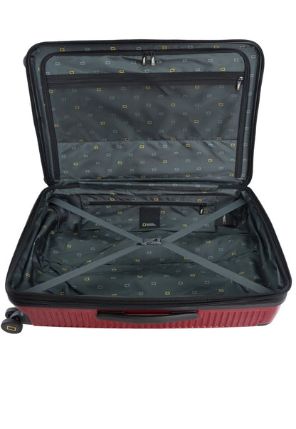 BAGSY_National Geographic_Luggage_Metallic - Hardcase PC Luggage_N223HA.60.122_Red