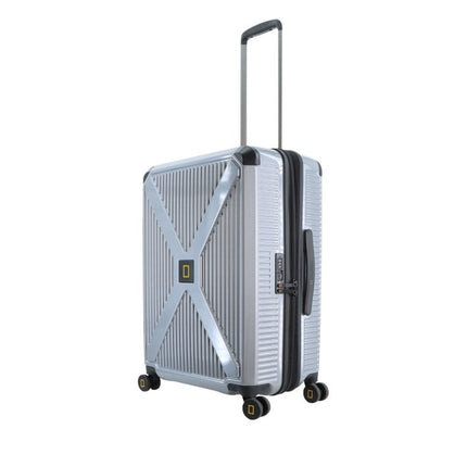 BAGSY_National Geographic_Luggage_Metallic - Hardcase PC Luggage_N223HA.60.23_Silver