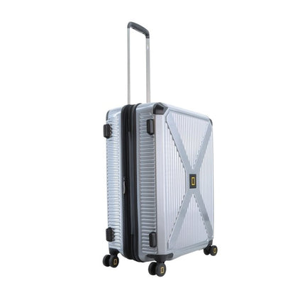 BAGSY_National Geographic_Luggage_Metallic - Hardcase PC Luggage_N223HA.60.23_Silver