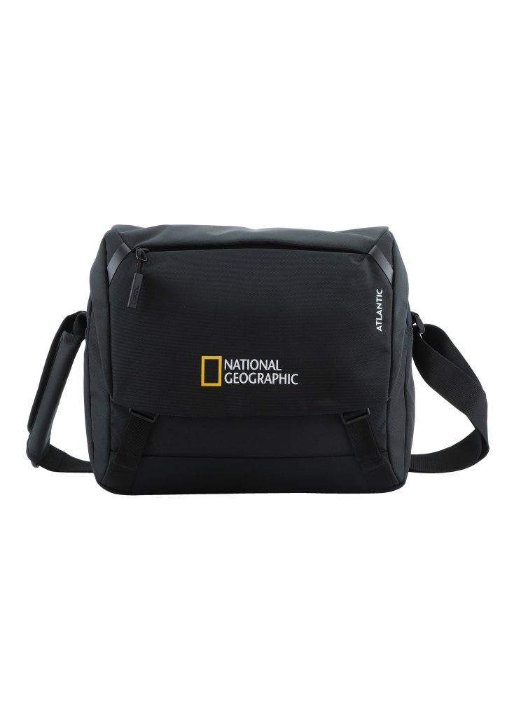 BAGSY_NATIONAL GEOGRAPHIC_Messenger Bag_National Geographic Atlantic Messenger Bag_N21634.06_Black