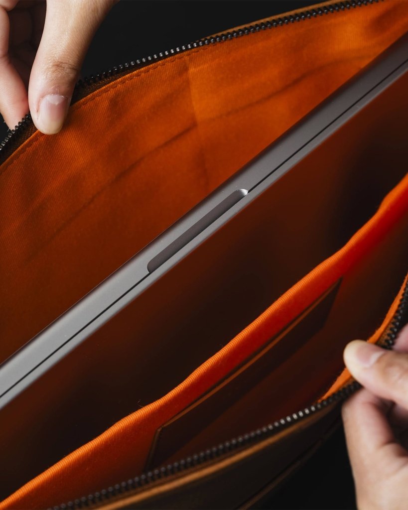 BAGSY_Ryokō_Bags_Kyoto Folio | Tan_BAG - KYF - TN - 003_