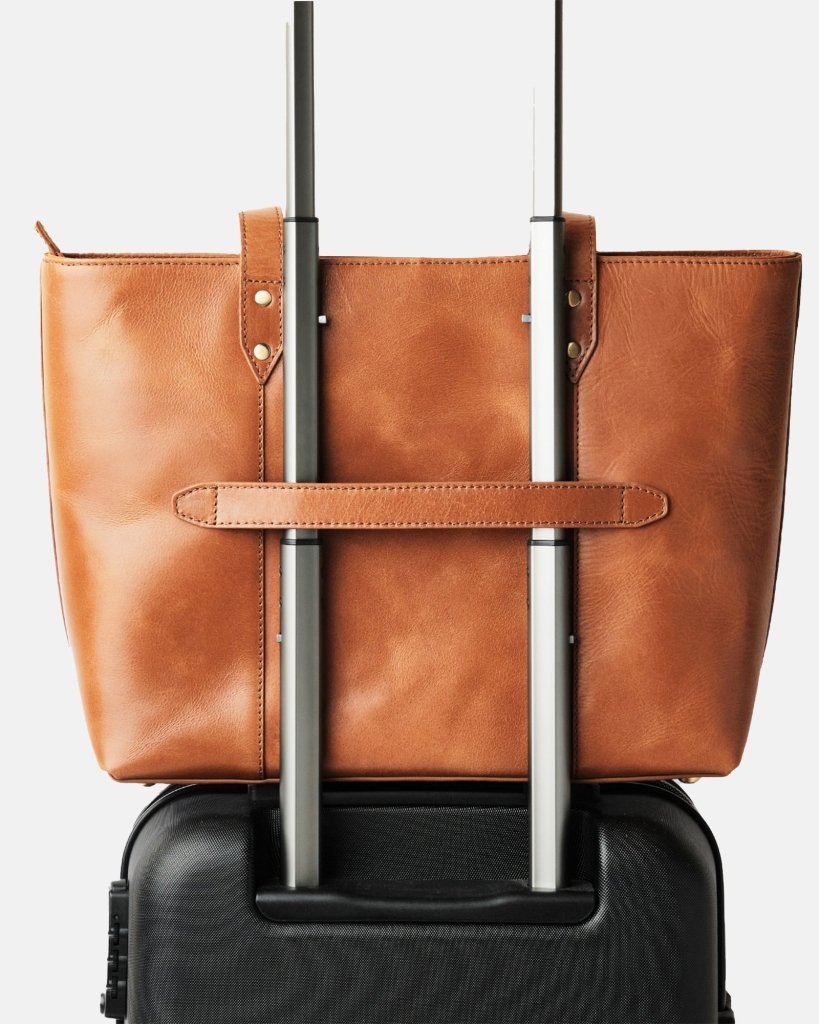 BAGSY_Ryokō_Bags_Seoul Work Tote | Tan_BAG - SWT - TN - 004_
