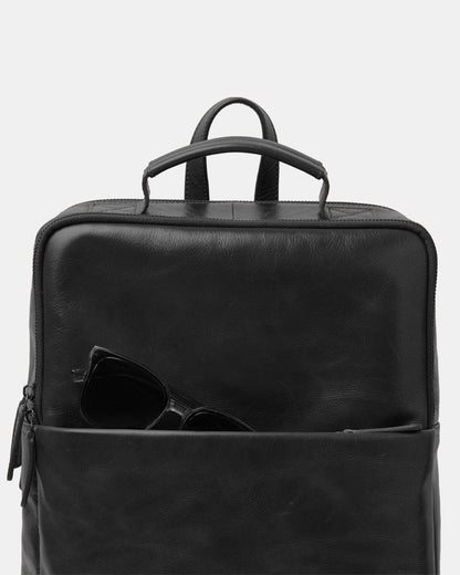 BAGSY_Ryokō_Bags_Soho Urbanist Slim Backpack | Black_BAG - SUB - BL - 001_