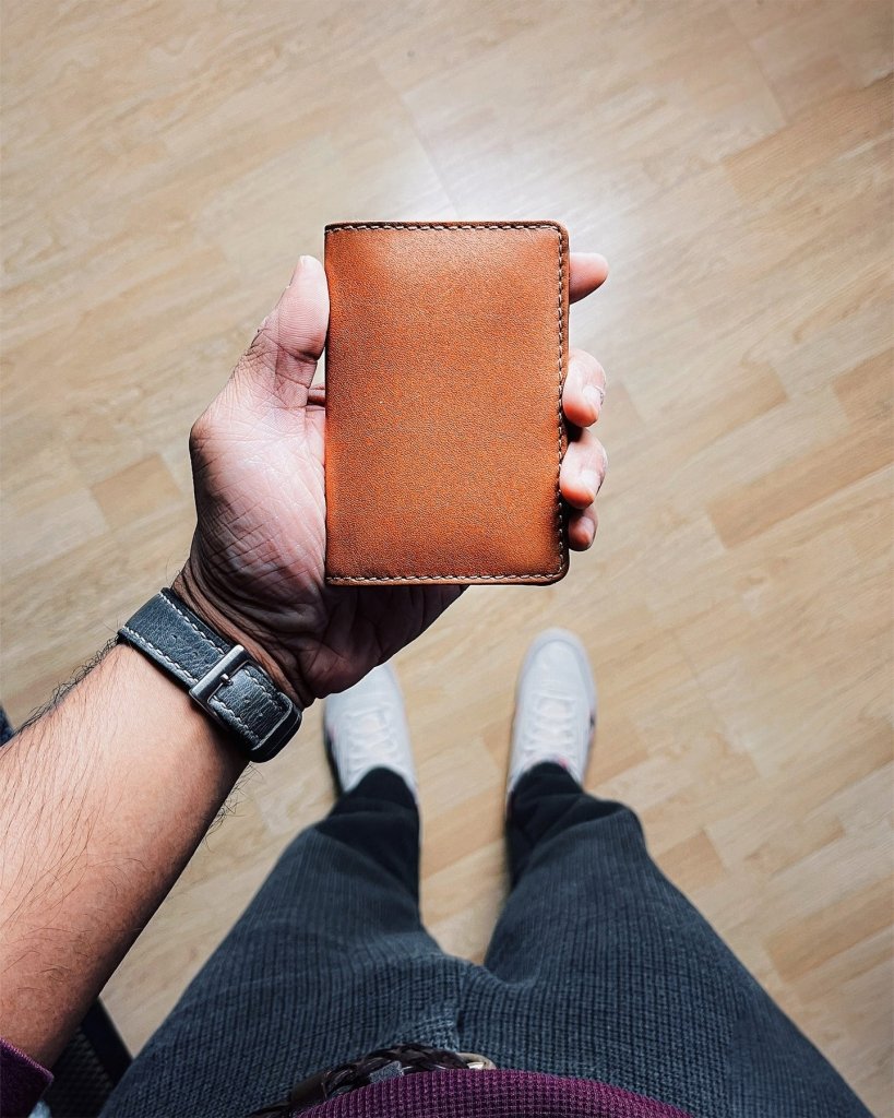 BAGSY_Ryokō__Joplin RFID Card Wallet | Tan__