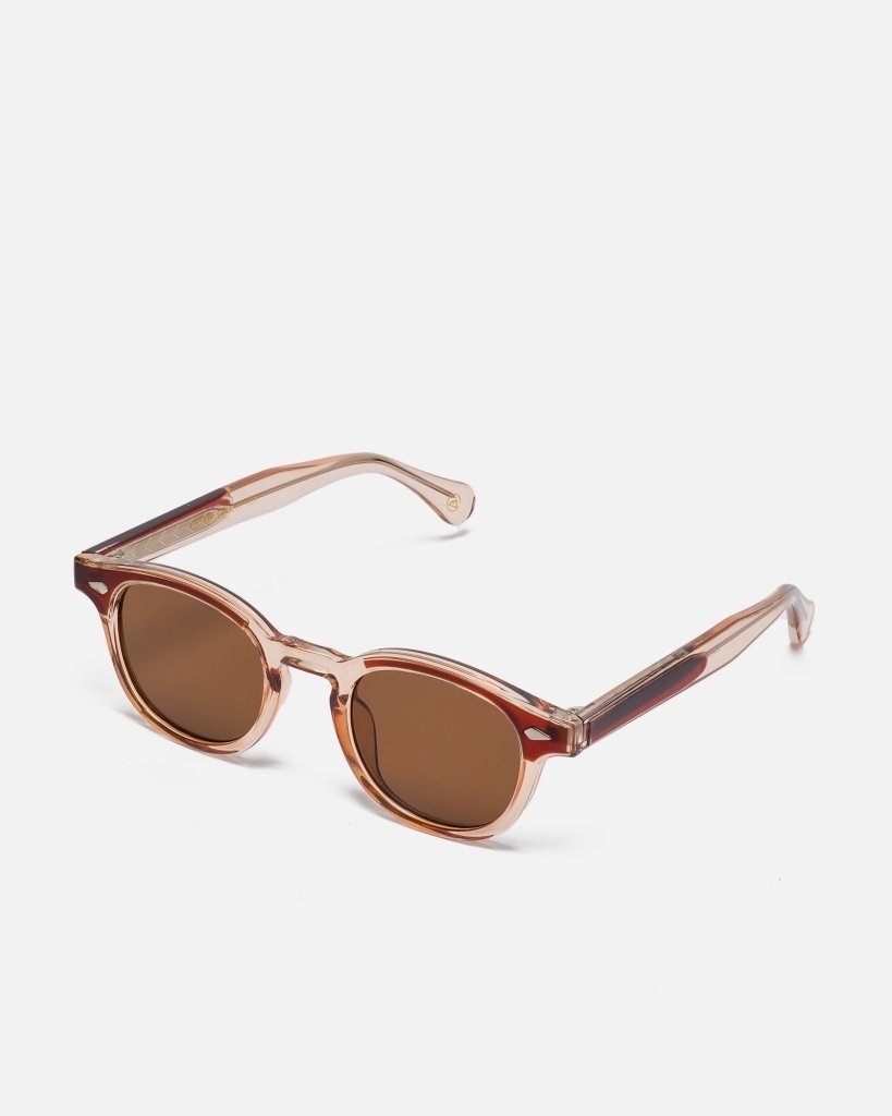 BAGSY_Ryokō_Sunglasses_IconicGaze - Clear/Brown_S 5456 C5_